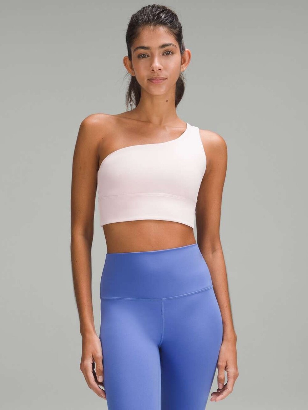 Lululemon Align Asymmetrical Bra *Light Support, A/B Cup Flush Pink